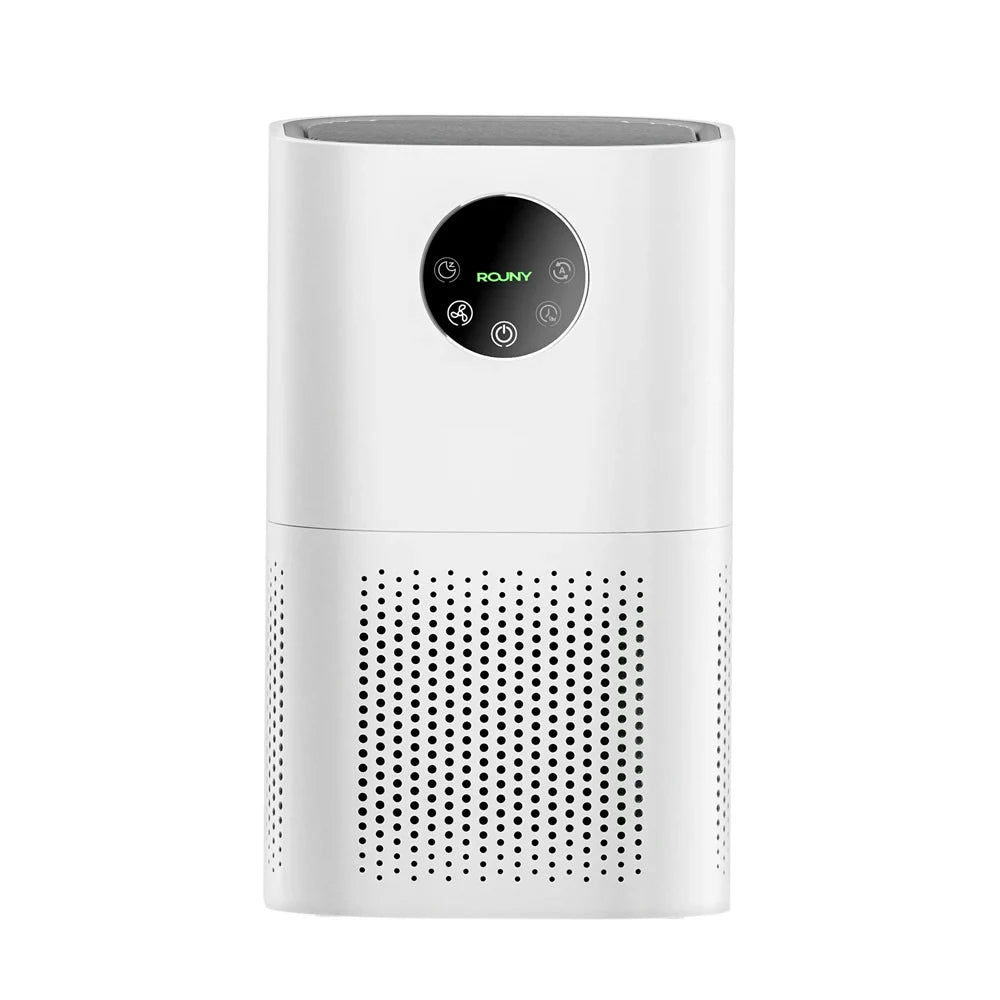 Purificador de aire silencioso blanco